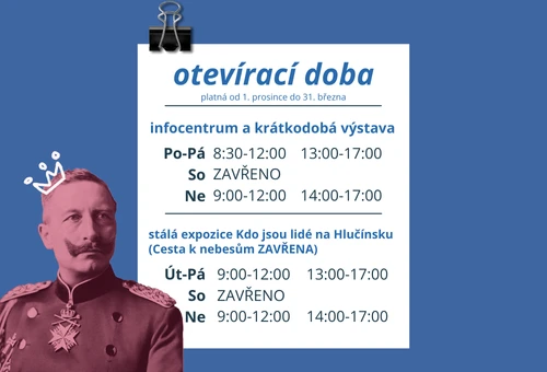  Otevírací doba - zima